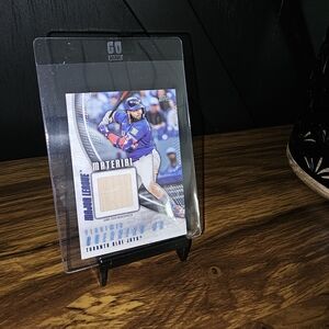 Vladimir Guerrero Jr Toronto Blue Jays Baseball Card with Relic